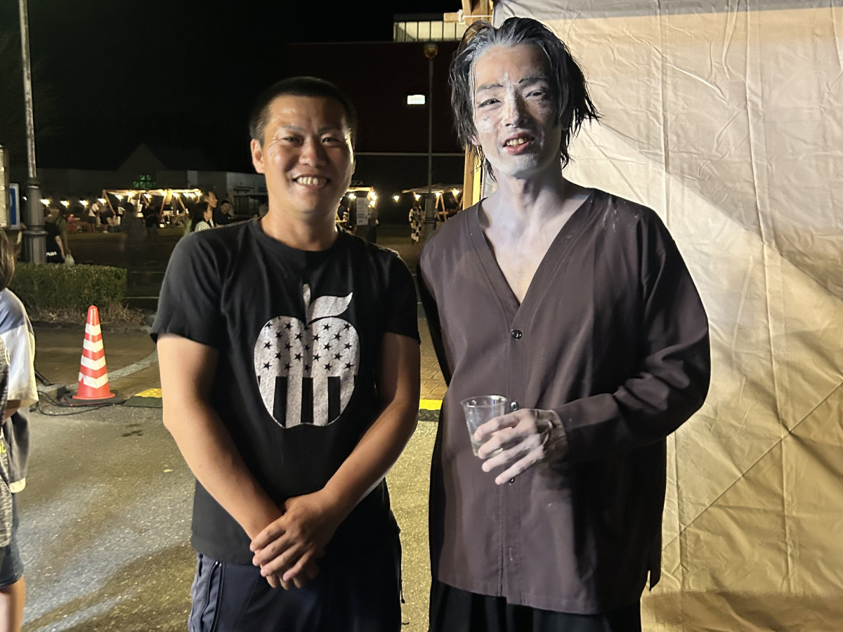 代表と森山未來